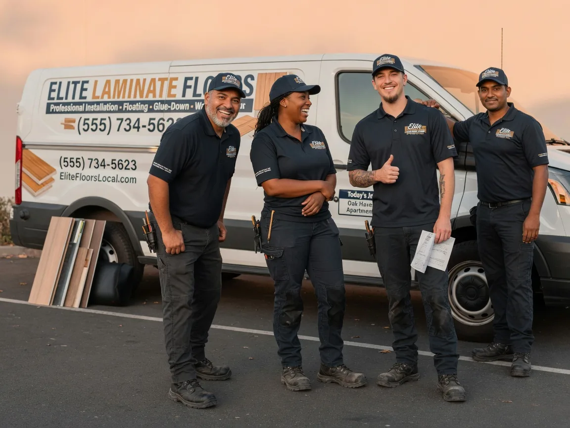 Laminate flooring installation company in Garden City, IA